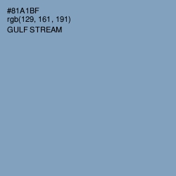#81A1BF - Gulf Stream Color Image